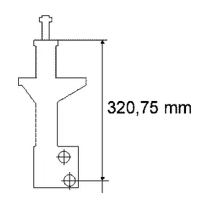SACHS 230 313 Амортизатор