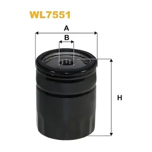 WL7551 WIX FILTERS