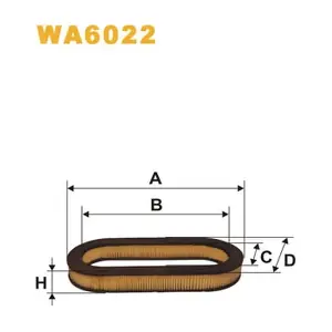 WA6022 WIX FILTERS