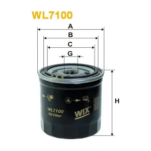 WIX FILTERS WL7100