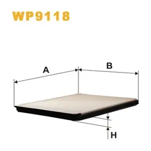 WIX FILTERS WP9118