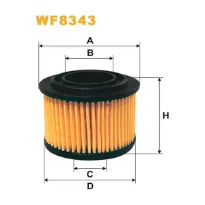 WF8343 WIX FILTERS