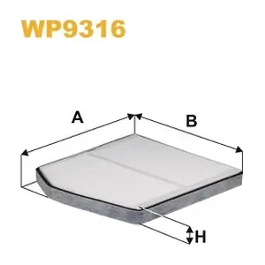 WIX FILTERS WP9316