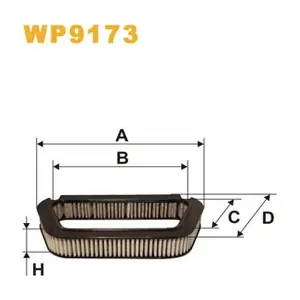 WP9173 WIX FILTERS