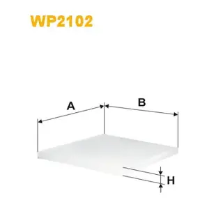 WP2102 WIX FILTERS