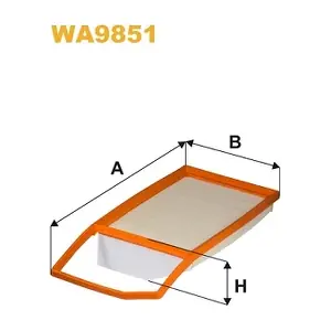 WA9851 WIX FILTERS