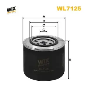WIX FILTERS WL7125