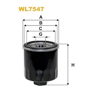 WL7547 WIX FILTERS