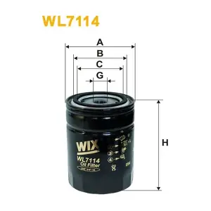 WIX FILTERS WL7114
