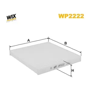 WP2222 WIX FILTERS