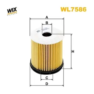 WL7586 WIX FILTERS