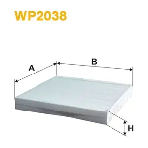 WIX FILTERS WP2038