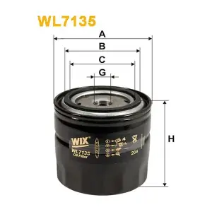 WIX FILTERS WL7135