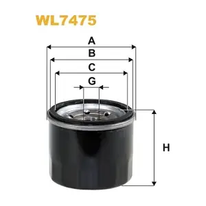 WIX FILTERS WL 7475