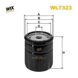 WIX FILTERS WL7323