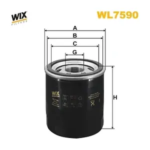 WL7590 WIX FILTERS