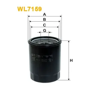 WL7159 WIX FILTERS