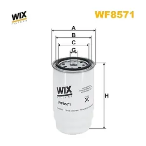 WF8571 WIX FILTERS