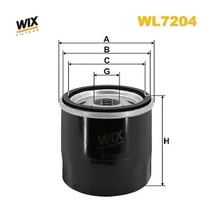 WIX FILTERS WL7204