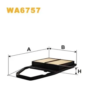 WA6757 WIX FILTERS