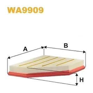 WIX FILTERS WA9909 Повітряний фільтр