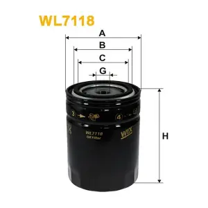 WIX FILTERS WL7118