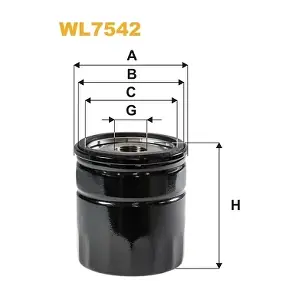 WL7542 WIX FILTERS