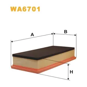 WA6701 WIX FILTERS