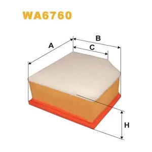 WA6760 WIX FILTERS