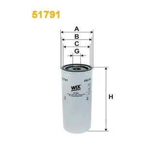 WIX FILTERS 51791