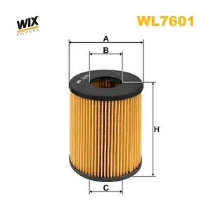 WL7601 WIX FILTERS