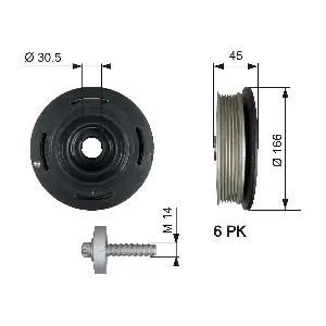 GATES TVD1041A
