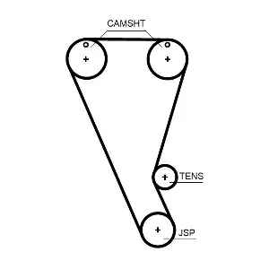 GATES T363HOB