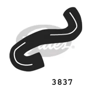 GATES 3837 Шланг радіатора