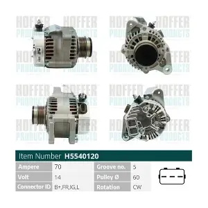 HOFFER H5540120 Генератор
