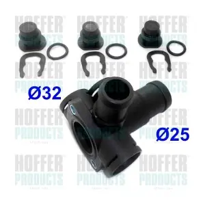 HOFFER 93239 Фланець охолоджувальної рідини