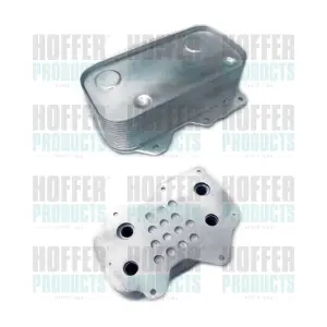HOFFER 8095075 Охолоджувач оливи, моторна олива