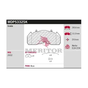 MDP5332SK MERITOR