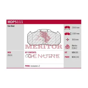 MERITOR MDP5111