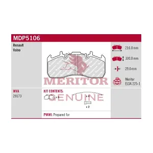 MERITOR MDP5106