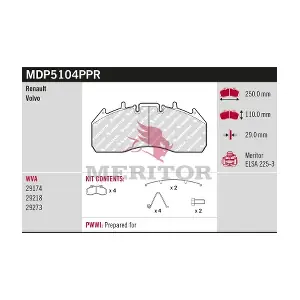 MERITOR MDP5104PPR