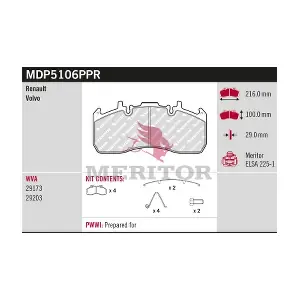 MERITOR MDP5106PPR