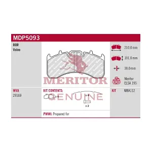 MDP5093 MERITOR