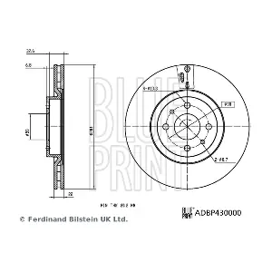 BLUE PRINT ADBP430000