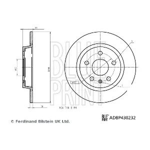 BLUE PRINT ADBP430232