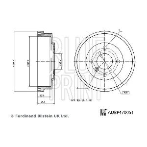 ADBP470051 BLUE PRINT