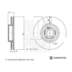 ADBP430180 BLUE PRINT