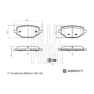 BLUE PRINT ADBP420171
