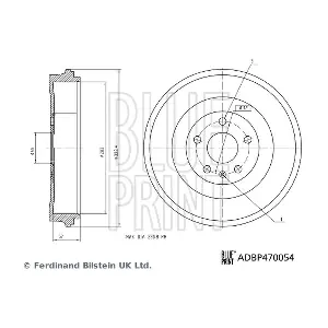 ADBP470054 BLUE PRINT