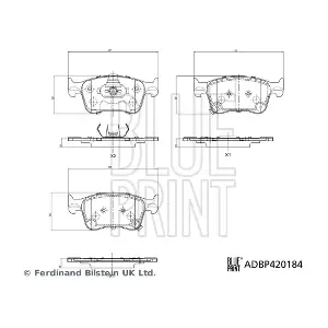 BLUE PRINT ADBP420184